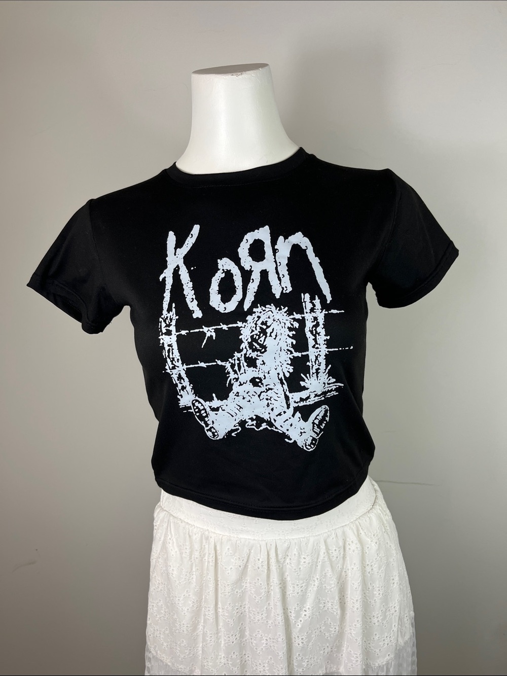 Korn Crop Top Size M